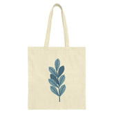 Leaf Tote Bag, Botanical Tote, Plant Lover Gift, Modern Tote Bag, Everyday Bag, Reusable Grocery Bag, Book Bag, Trendy Tote, Gift for Her - Tawshia